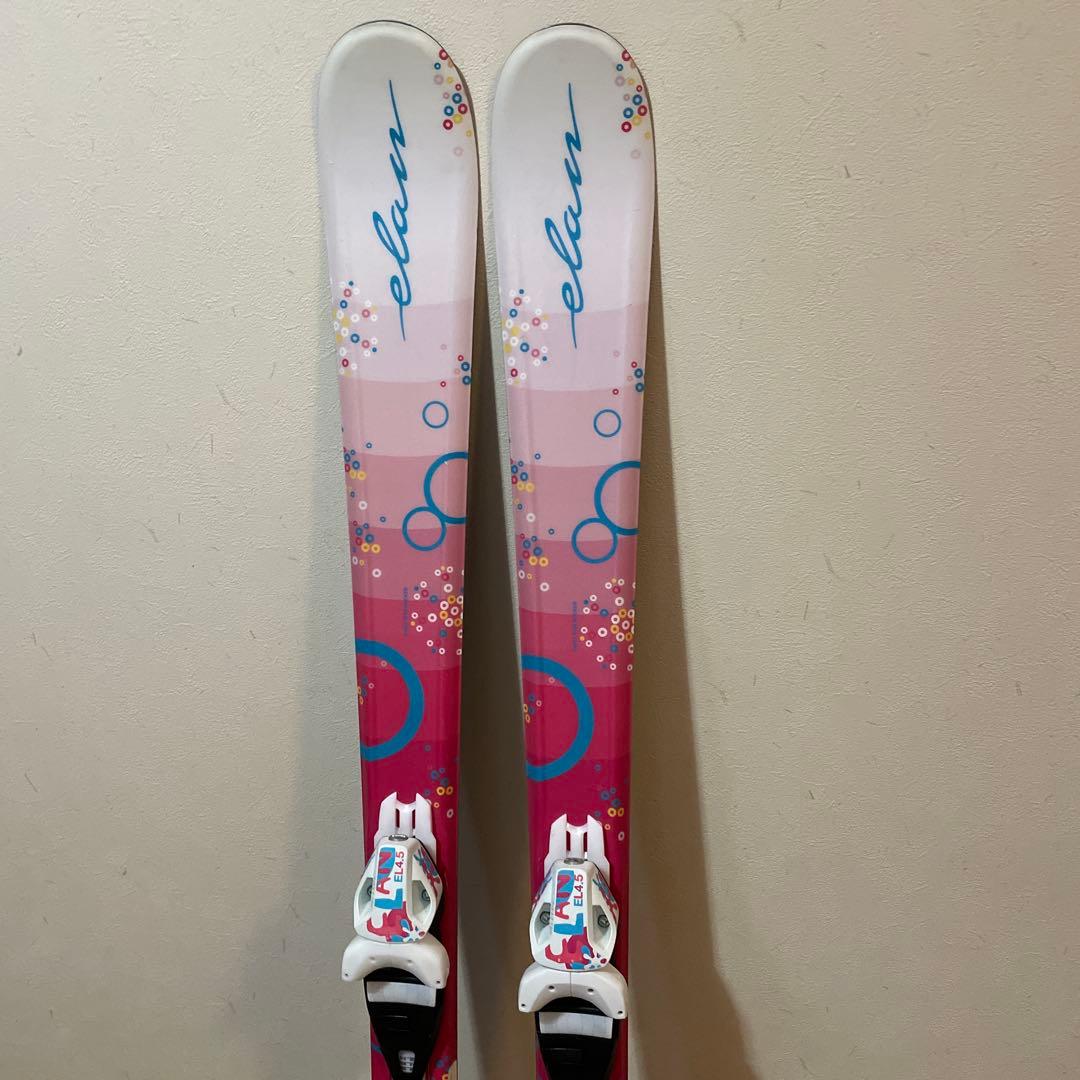 ぽぽ 　Elan スキーセット 140cmジュニア用