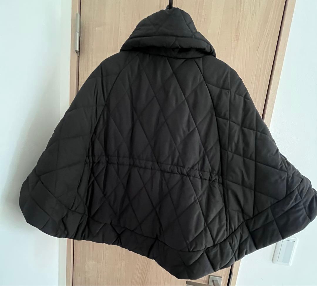 【専用】fit more フィットモア　中綿キルティング　ポンチョ　ダウン