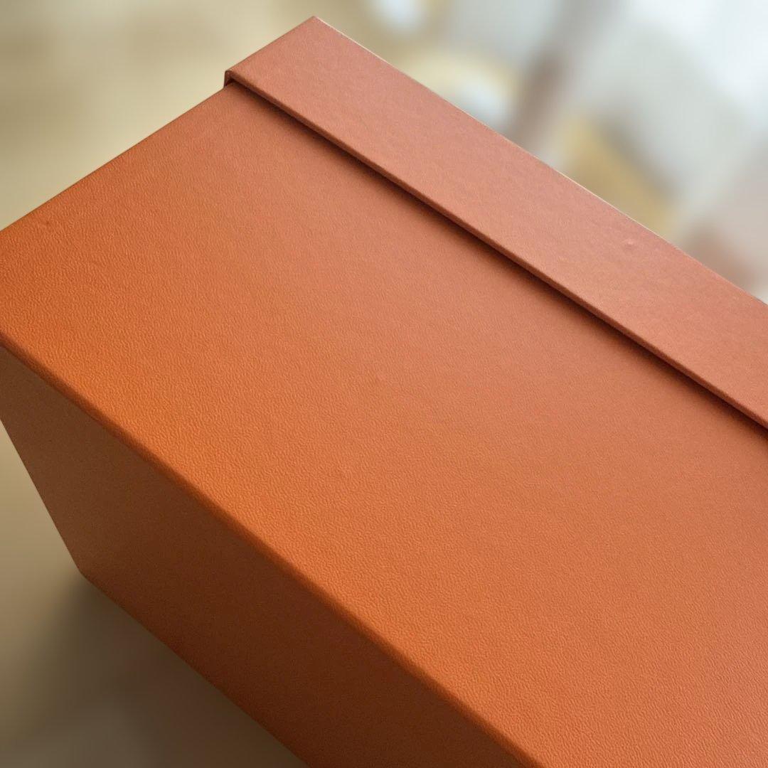 エルメス　空箱　バーキン25 オレンジ ギフトボックス 大