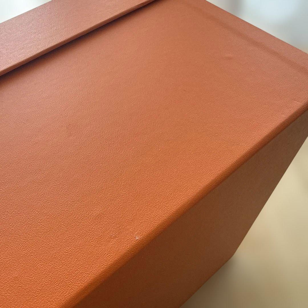 エルメス　空箱　バーキン25 オレンジ ギフトボックス 大