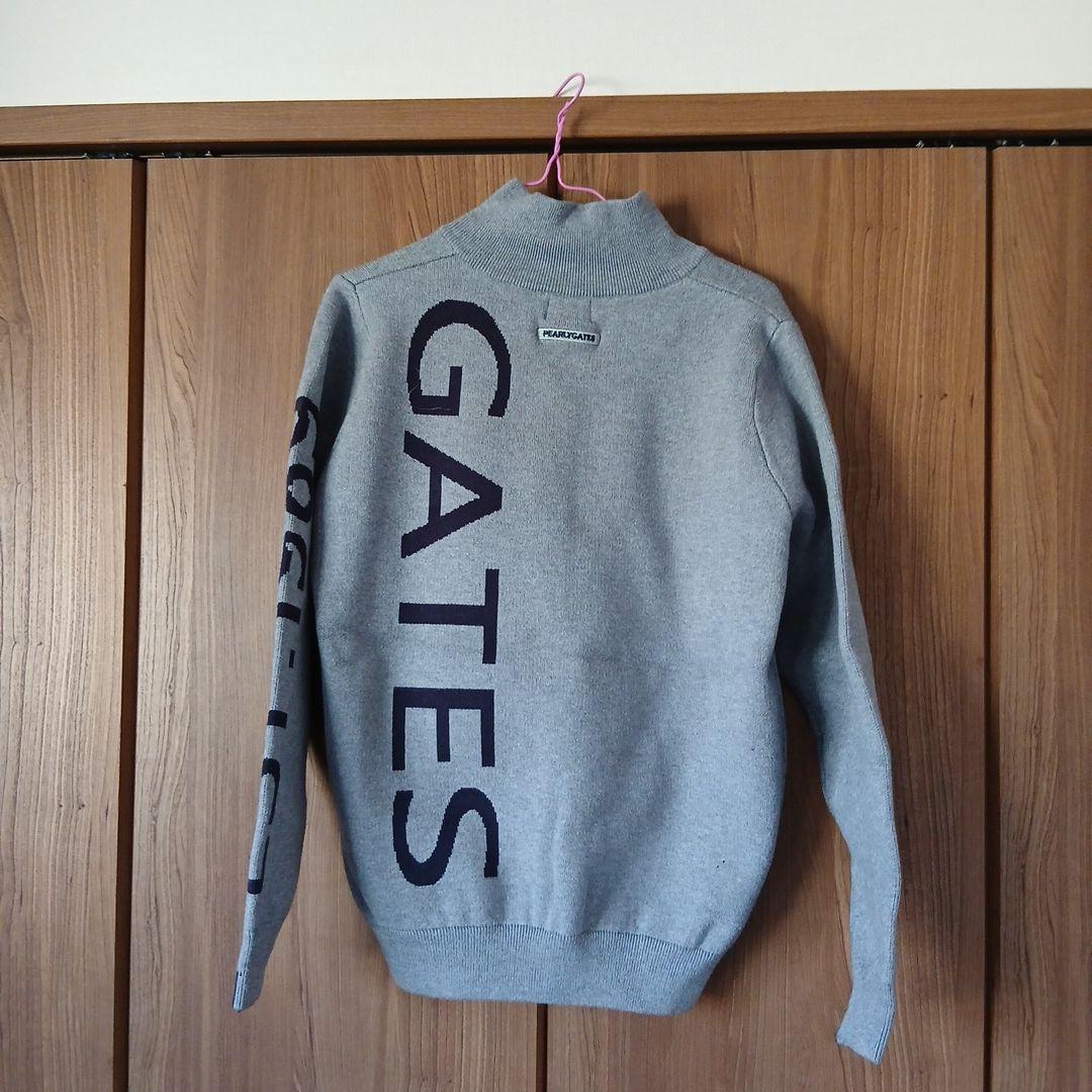 パーリゲィツジップアップジャケット グレー　厚手　着用2回　　クリーニング済み