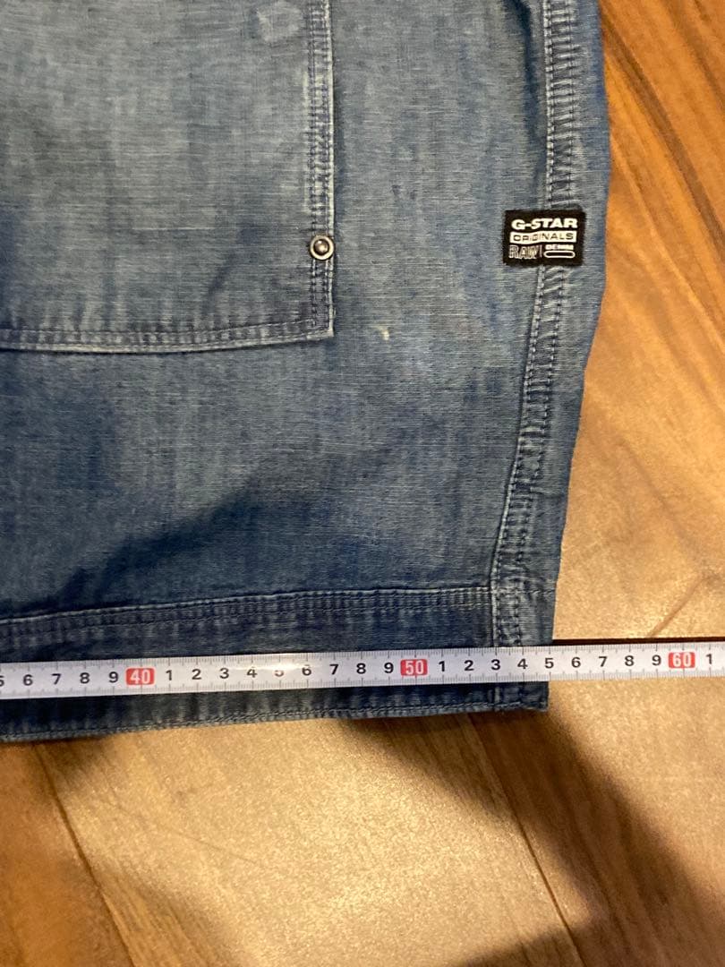 G-STAR RAW デニムジャケット　ミリタリー　ＸＬ　定価:28600円