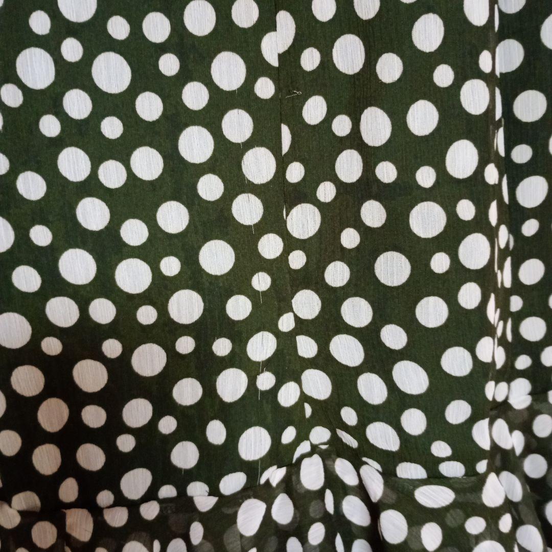 ヘレス　スペイン製　フラメンコ スカート 赤 水玉