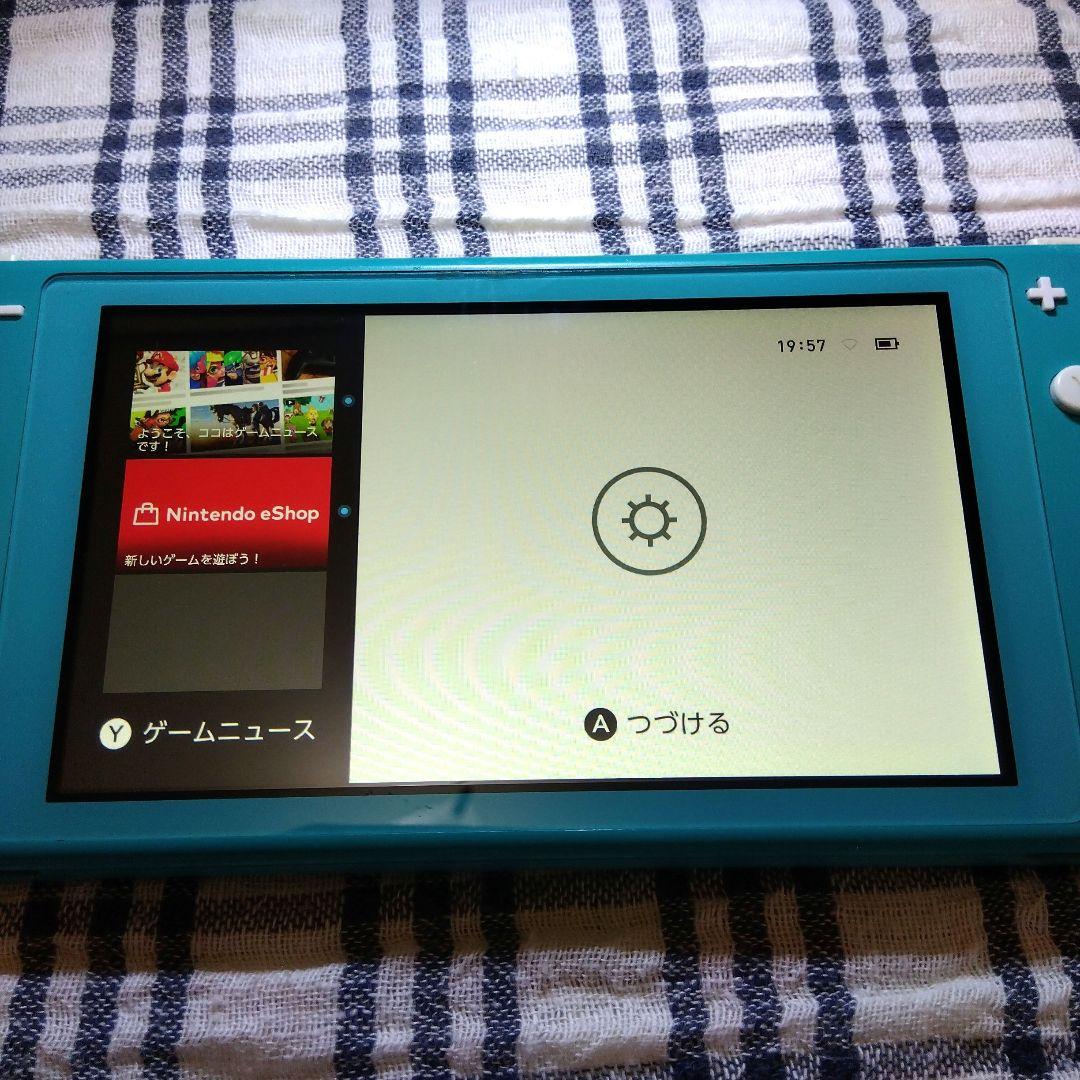 SwitchLite　ターコイズ＆充電器〚ジャンク〛【今月限定】