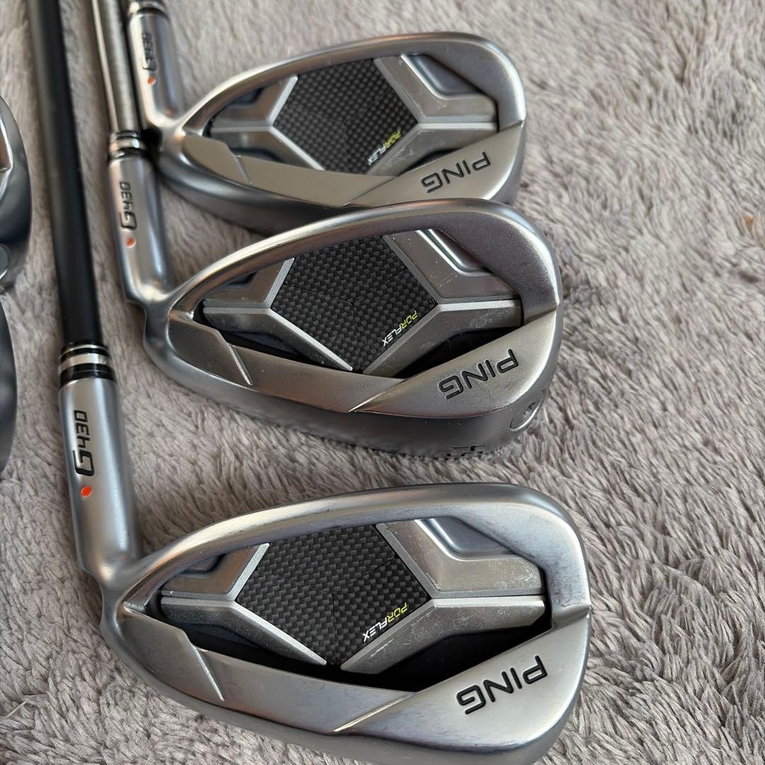 G430 アイアン　8〜54° TRAVIL95 6本　ping