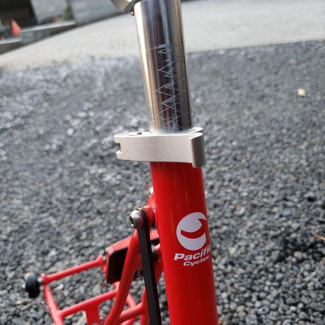 Pacific Carryme 折りたたみ自転車 レッド　キャリーミー