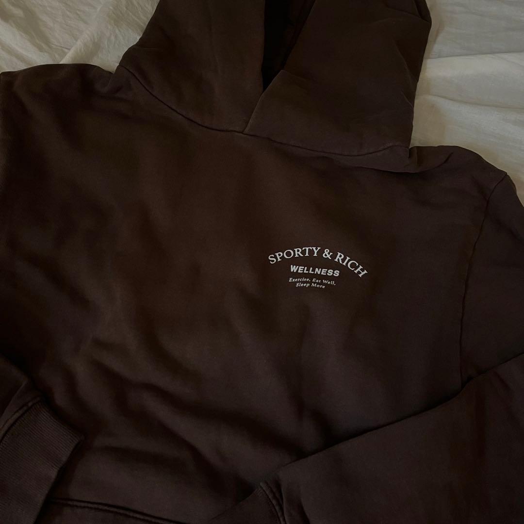 SPORTY&RICH プルオーバーパーカー