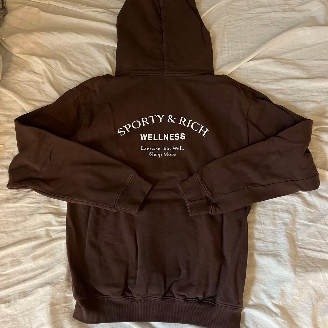 SPORTY&RICH プルオーバーパーカー