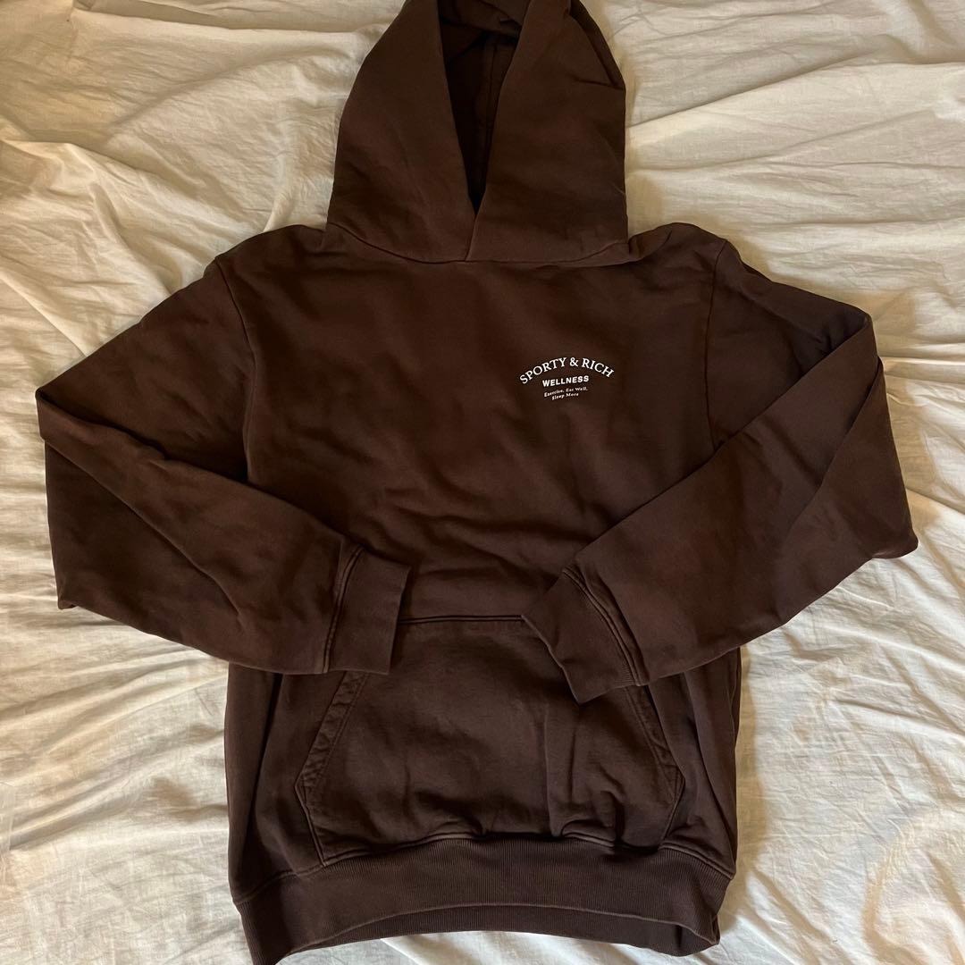 SPORTY&RICH プルオーバーパーカー