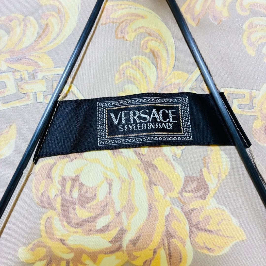 豪華絢爛 GIANNI VERSACE 総柄 サンバースト 傘 ヴェルサーチ