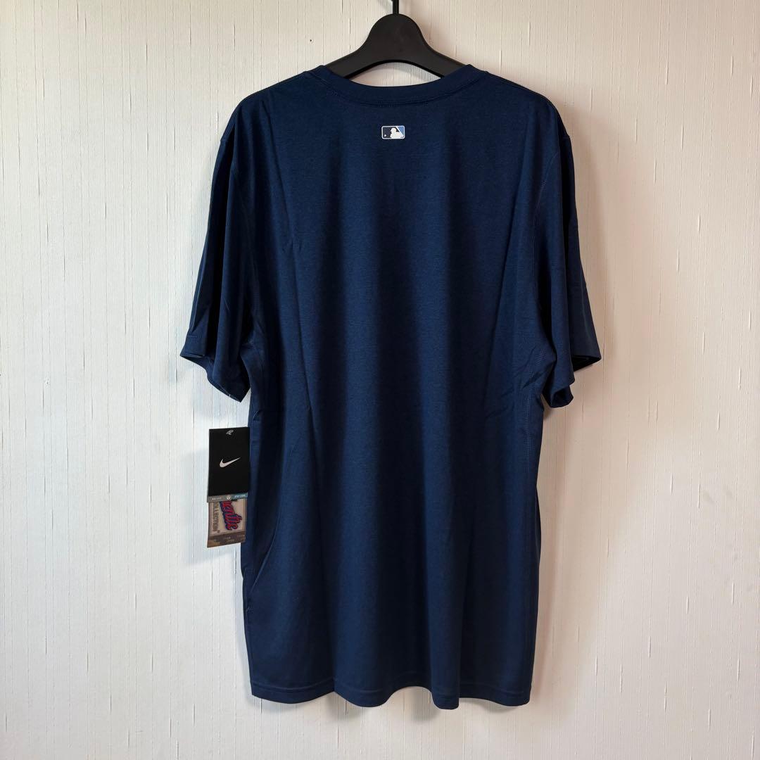 2010年 MLB RAYS Tシャツ タンパベイ・レイズ ネイビー L