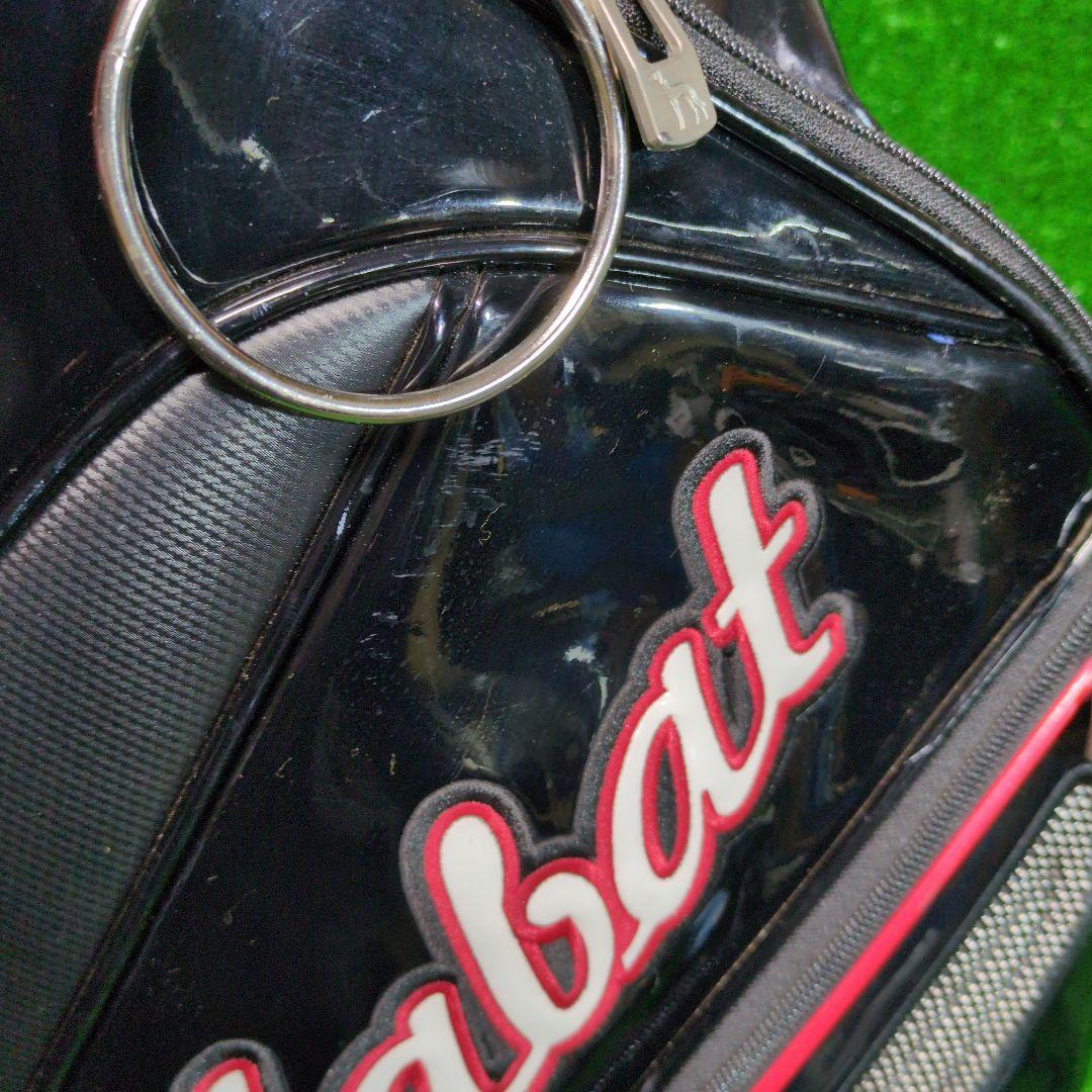 アダバット キャディバッグ 9型 adabat ABC-290 ブラックエナメル