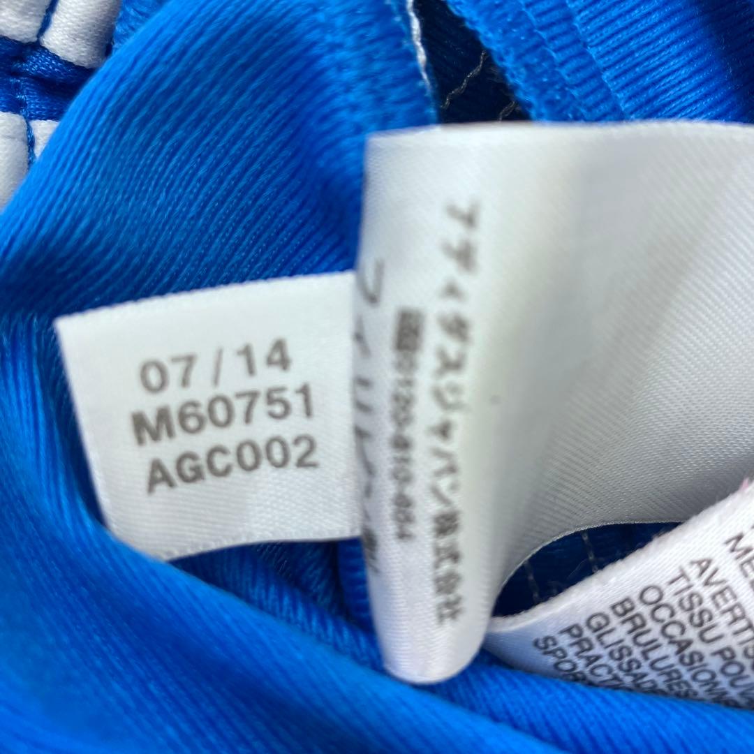 adidas アディダス ジャージ トラックパンツ トレフォイル メンズ M 青