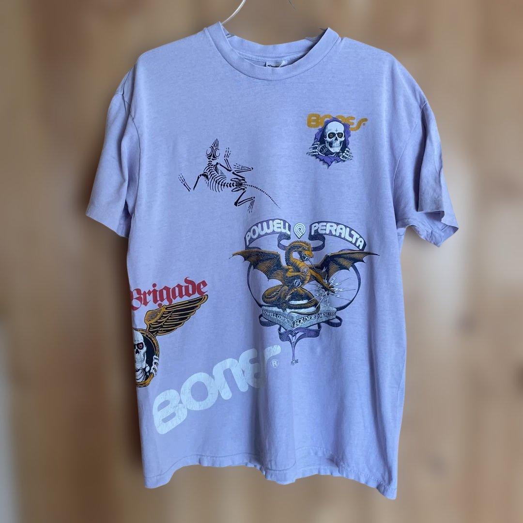 スペシャル パウエル ペラルタ ボーンズ リッパー マルチ プリント Tシャツ