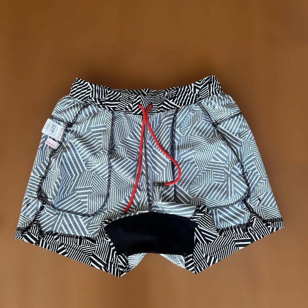 ウォーキング・ランニングウェア charbon DAZZLE CAMOUFLAGE RACING SHORTS