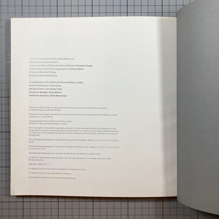 アート・デザイン・音楽 Irving Penn Portraits