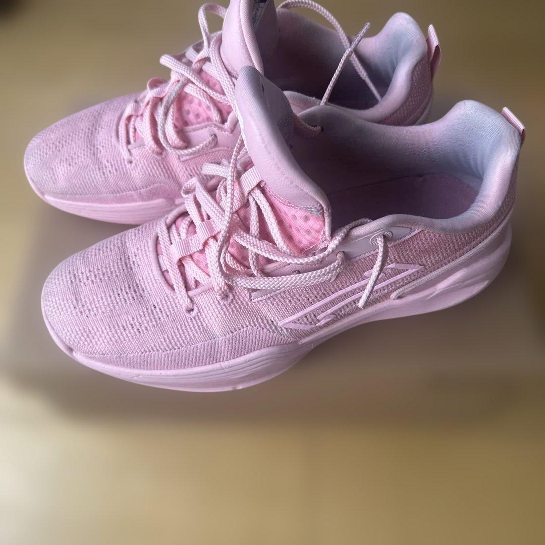 ECOZARU ピンク バスケットシューズ　RIKU1