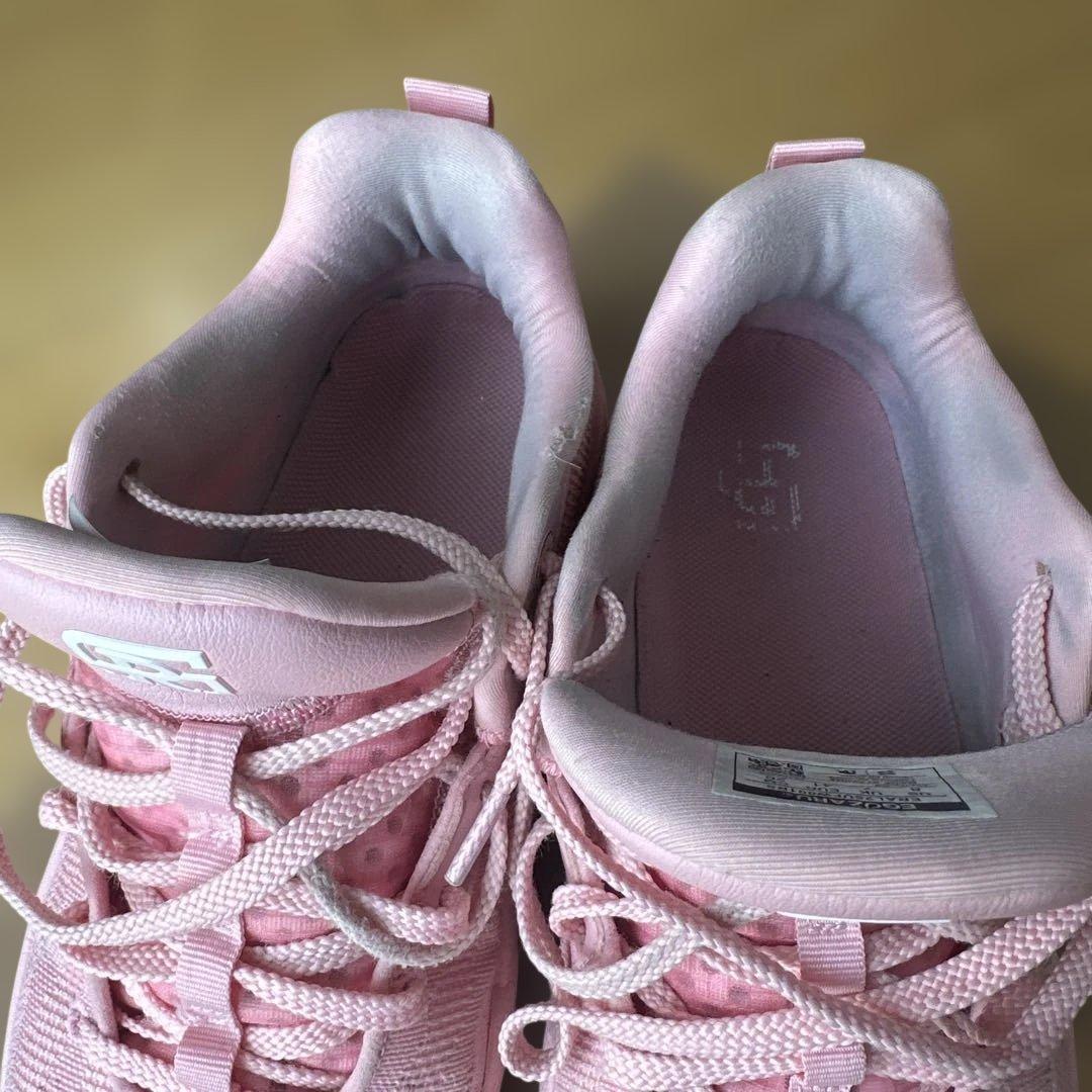 ECOZARU ピンク バスケットシューズ　RIKU1