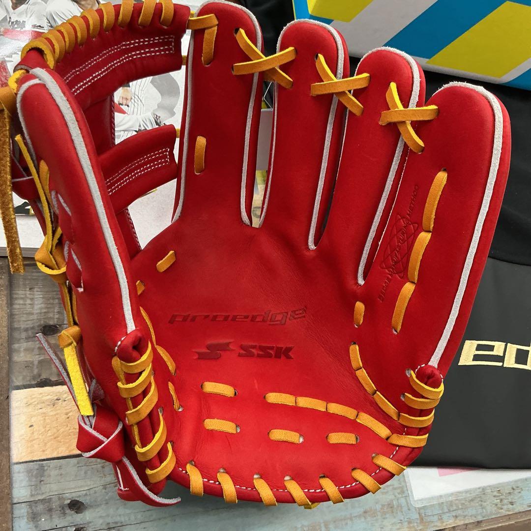 SSKプロエッジ硬式内野手用グローブ　湯もみ型付けサービス