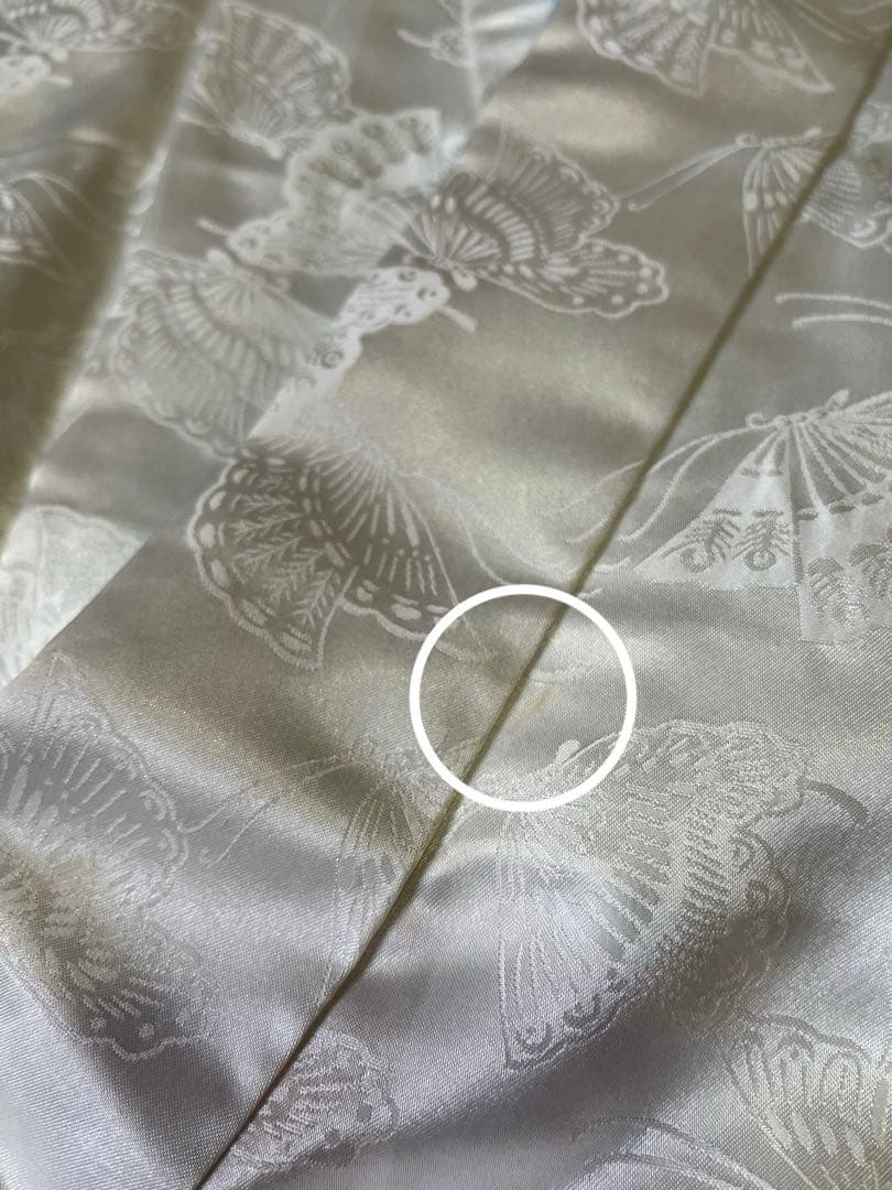 蝶 模様 舞踊 リメイク コスプレ 着物