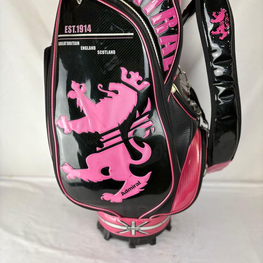 ADMIRAL アドミラル ゴルフバッグ キャディバッグ 5分割
