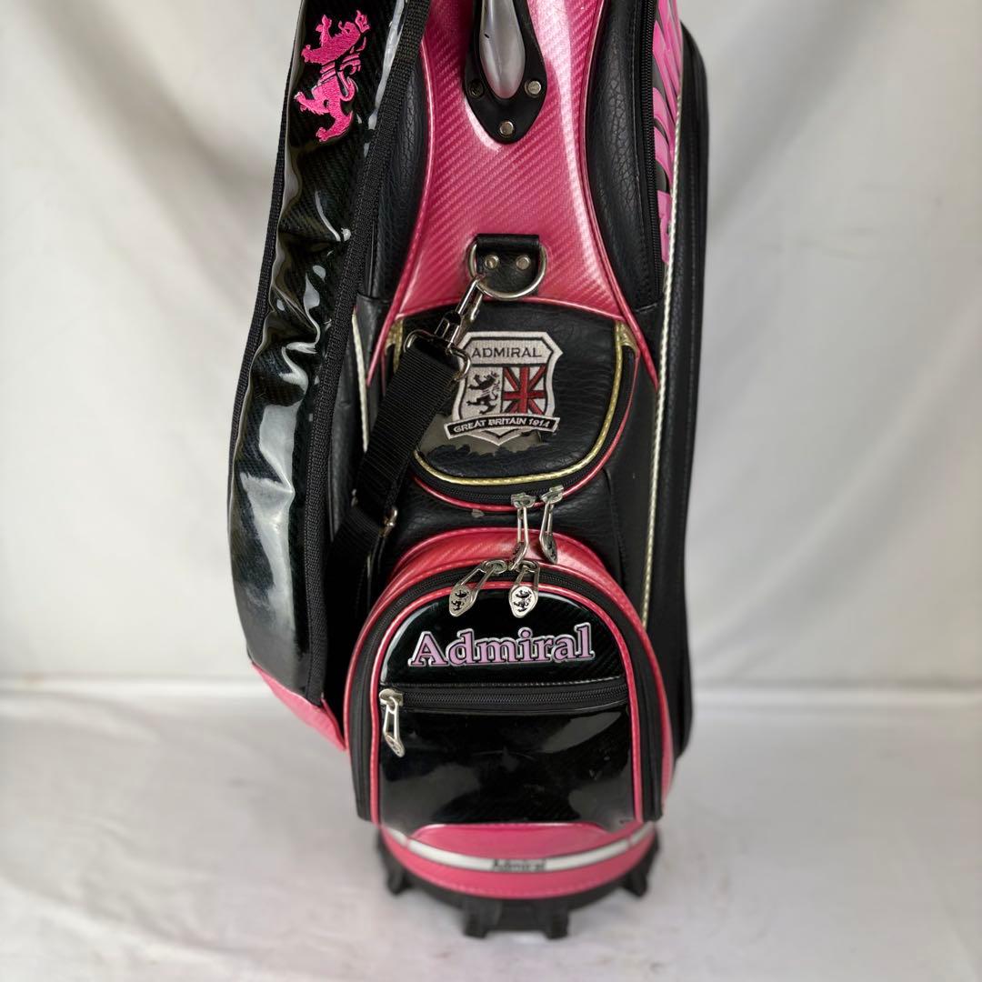 ADMIRAL アドミラル ゴルフバッグ キャディバッグ 5分割