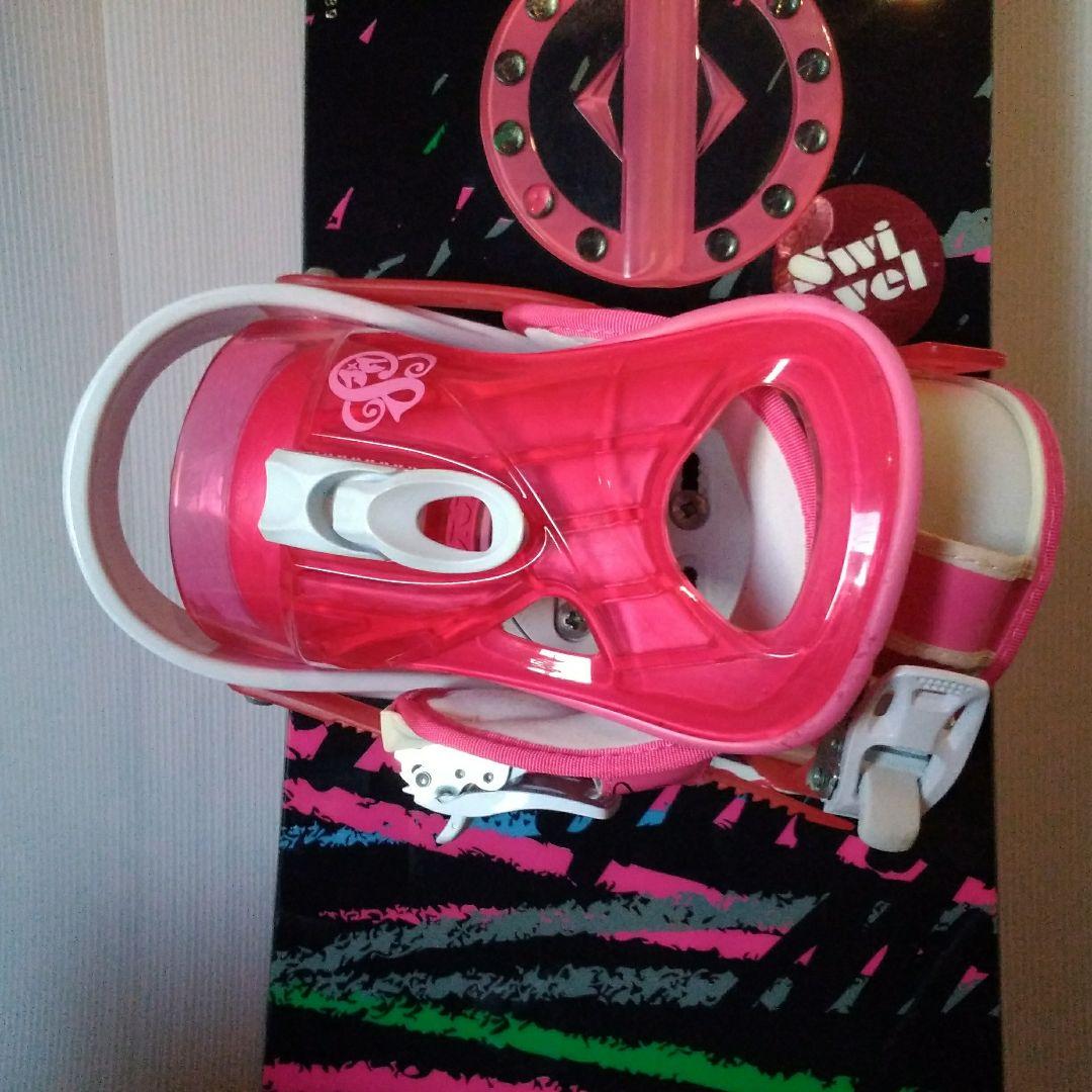 レディーススノーボード、バインディング、ブーツセット・3点