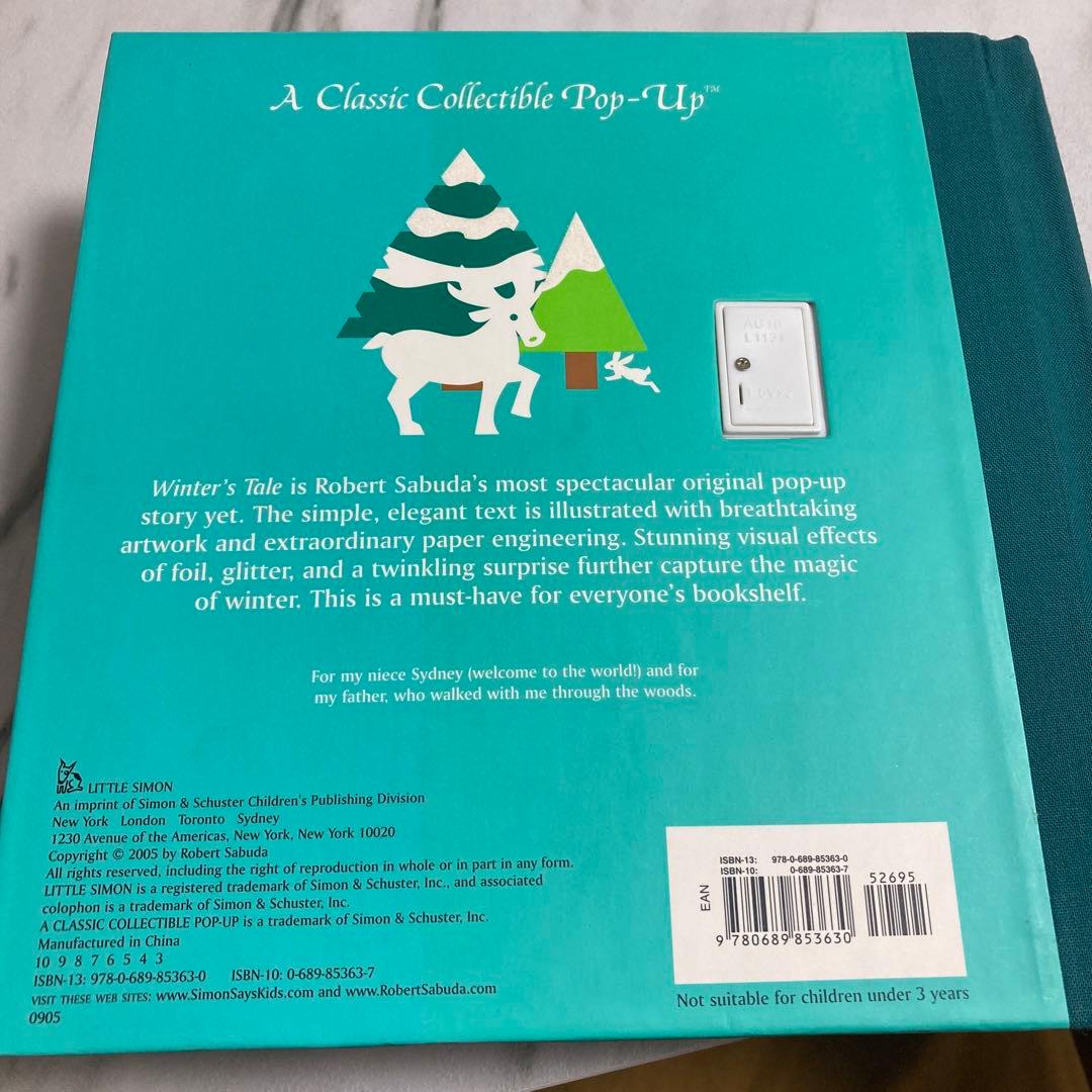 しかけ絵本 冬ものがたりの海外版