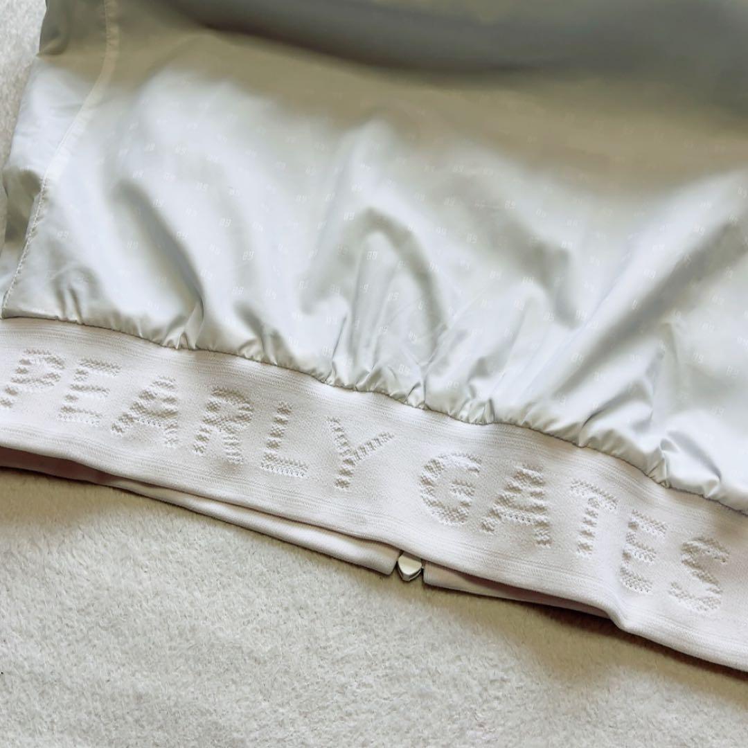 パーリーゲイツ　近年　サイズ７　蓄熱裏地　ジャケット　スニード ３L　ホワイト