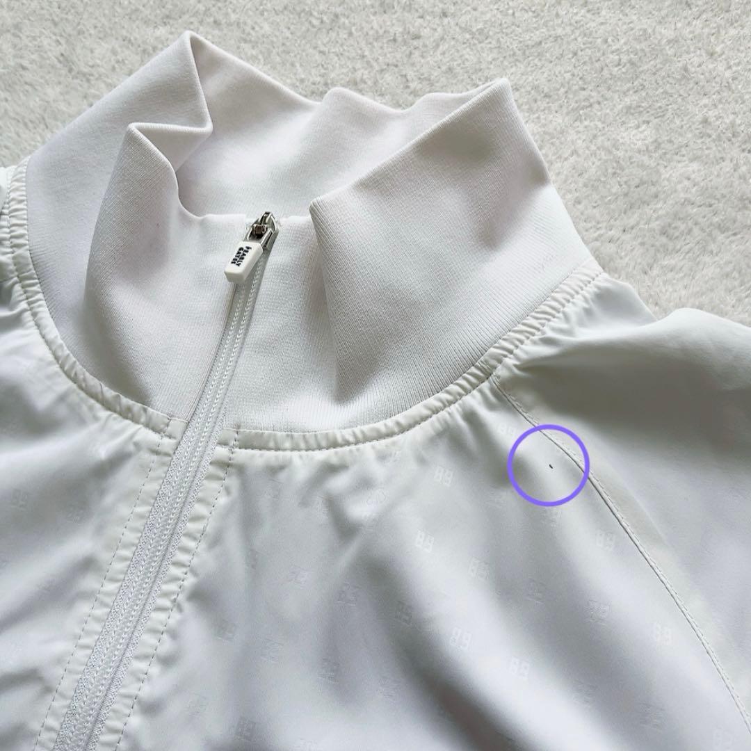 パーリーゲイツ　近年　サイズ７　蓄熱裏地　ジャケット　スニード ３L　ホワイト