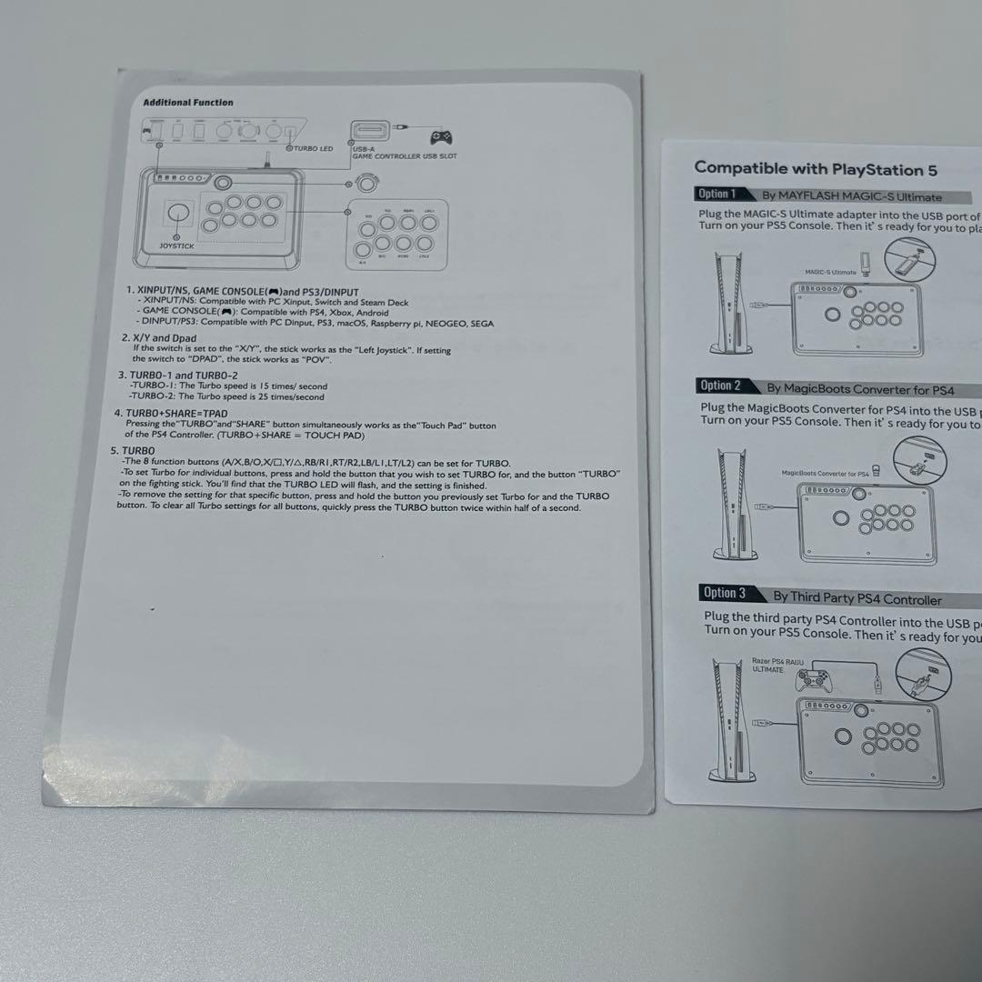アーケードスティック MAYFLASH Arcade Stick F300