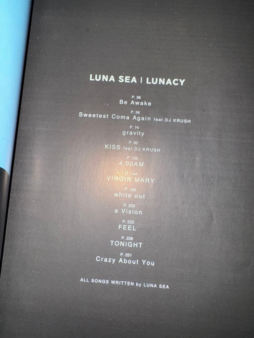 バンドスコア LUNA SEA LUNACY ルナシー