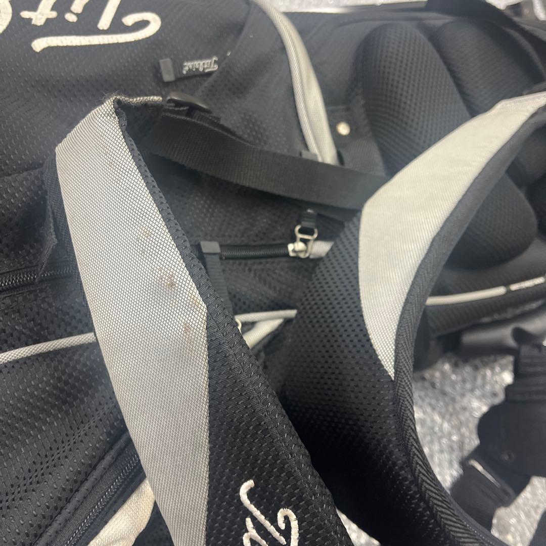 タイトリスト　キャディバッグ　黒　巾着付