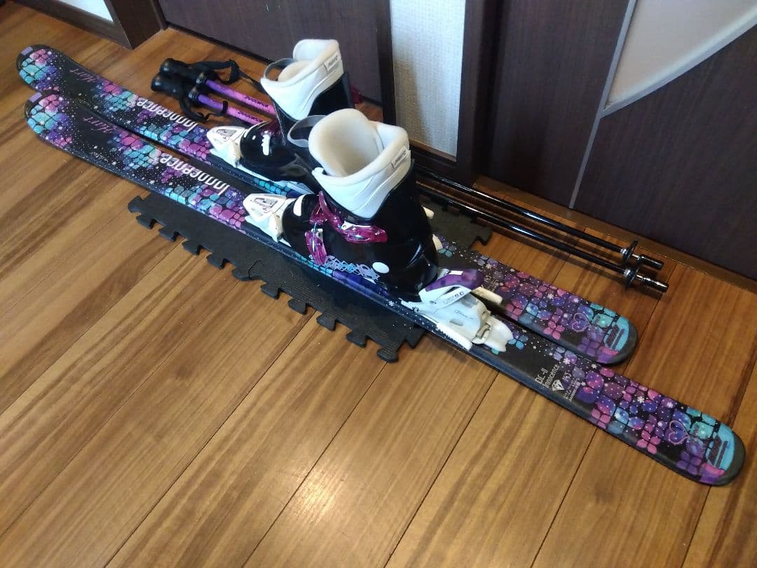 ✨️美品✨️HART/ティーンズ・レディース用/スキーセット/メンテ・WAX済✔