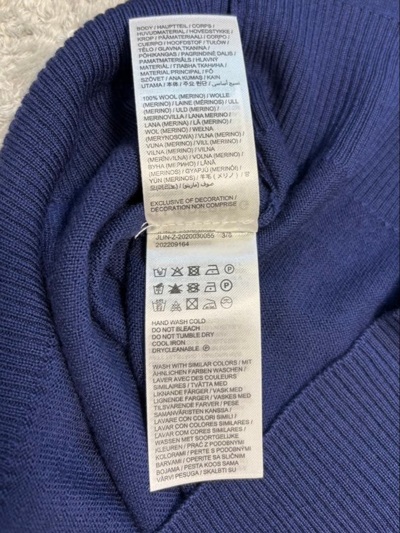 ★新品 J.LINDEBERG ゴルフセーター モックネック ハーフジップアップ