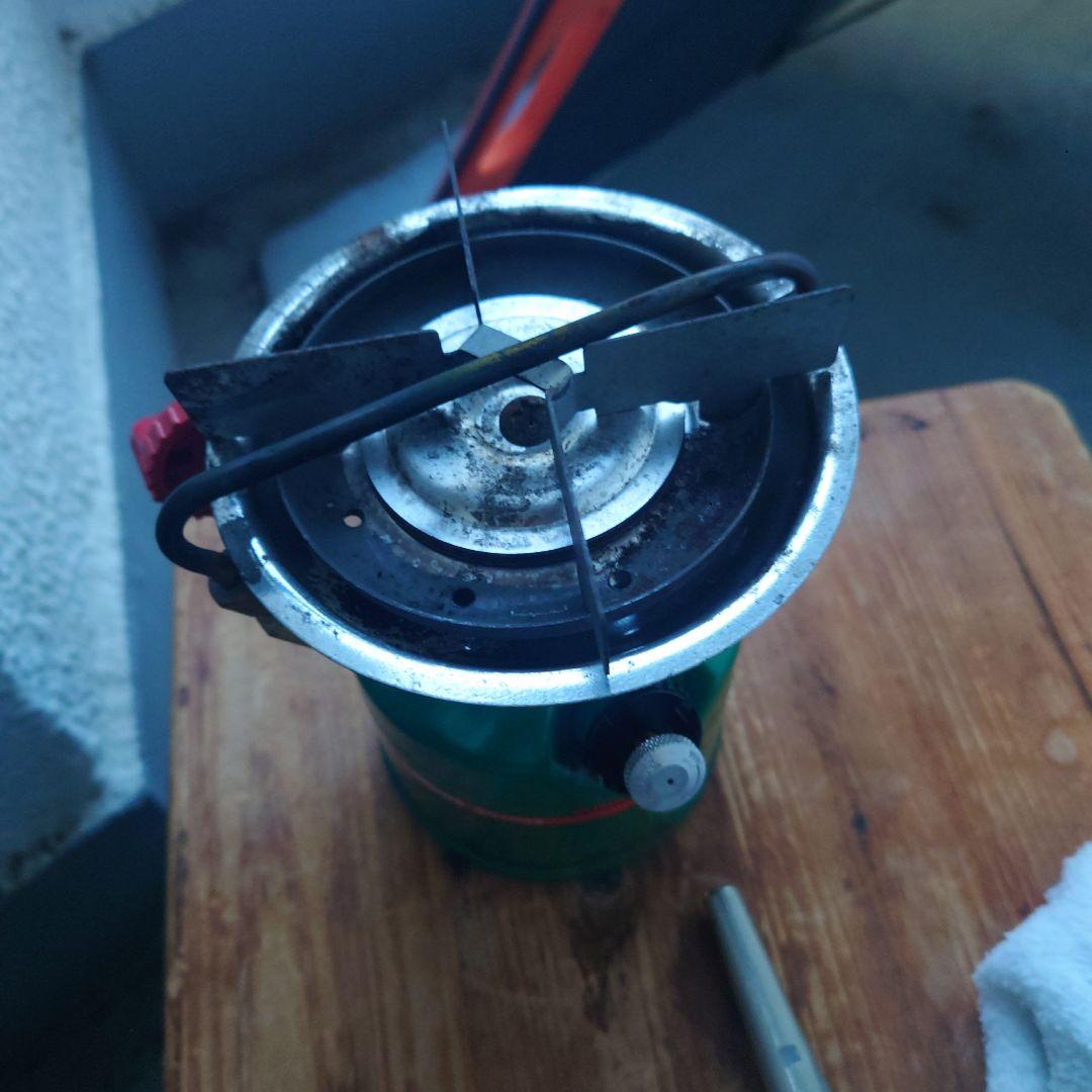 希少！コールマン 440A459J デラックスコンパクトストーブ