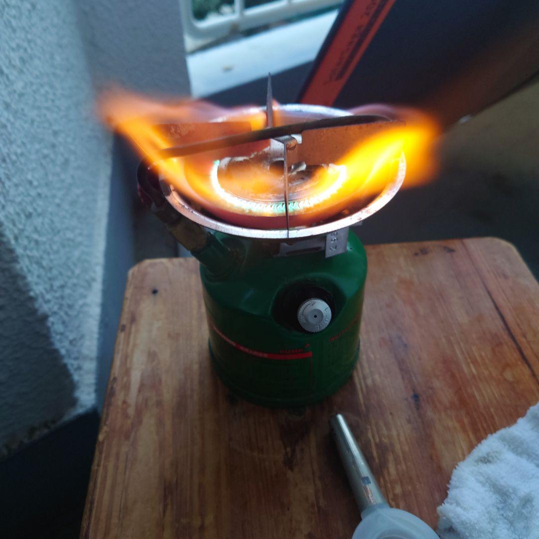 希少！コールマン 440A459J デラックスコンパクトストーブ