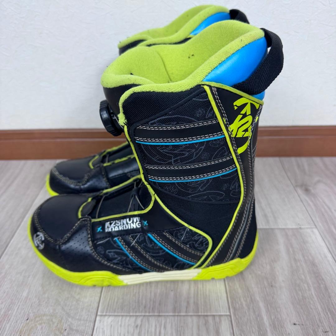K2 ジュニア スノーボードセット 130cm ブーツ23cm
