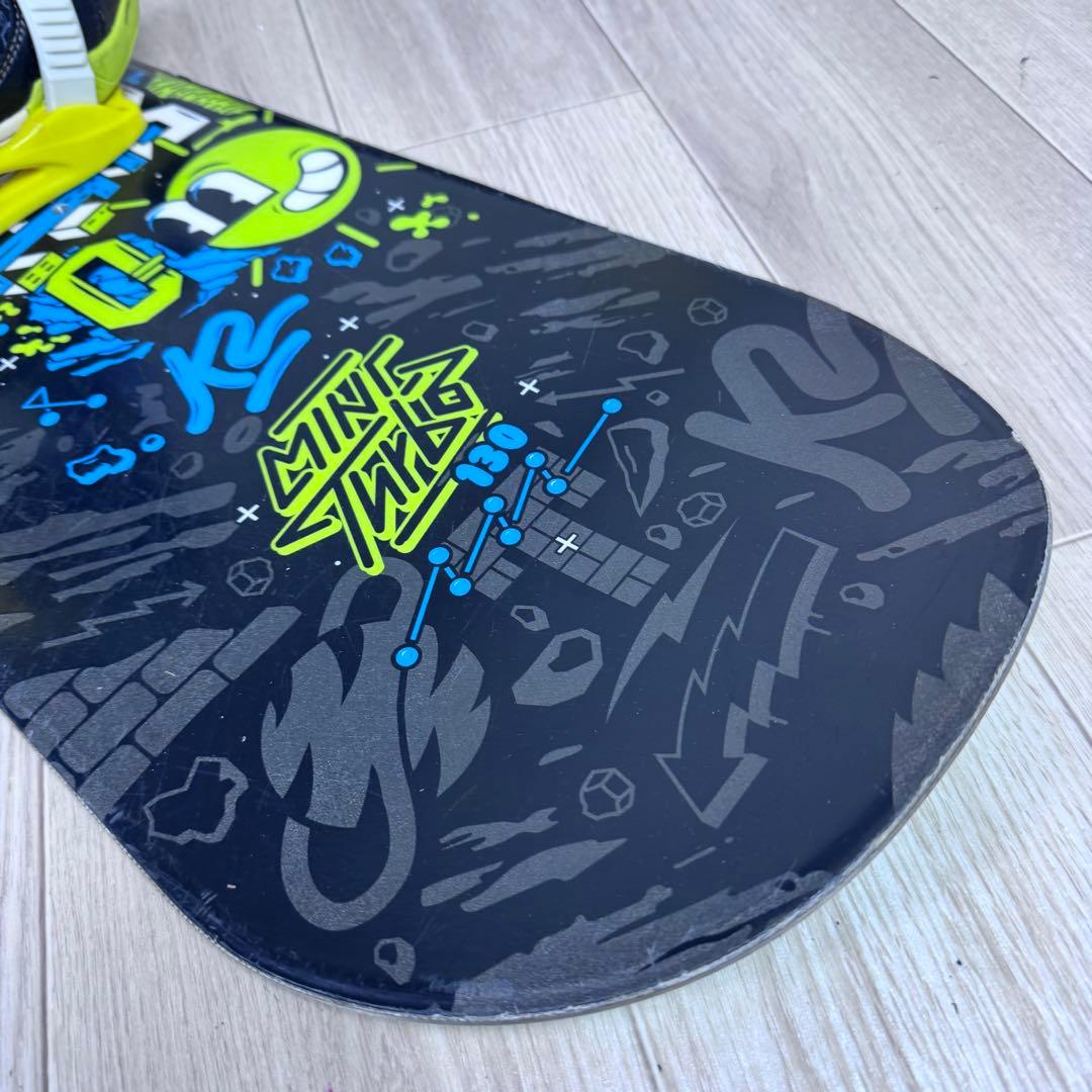 K2 ジュニア スノーボードセット 130cm ブーツ23cm