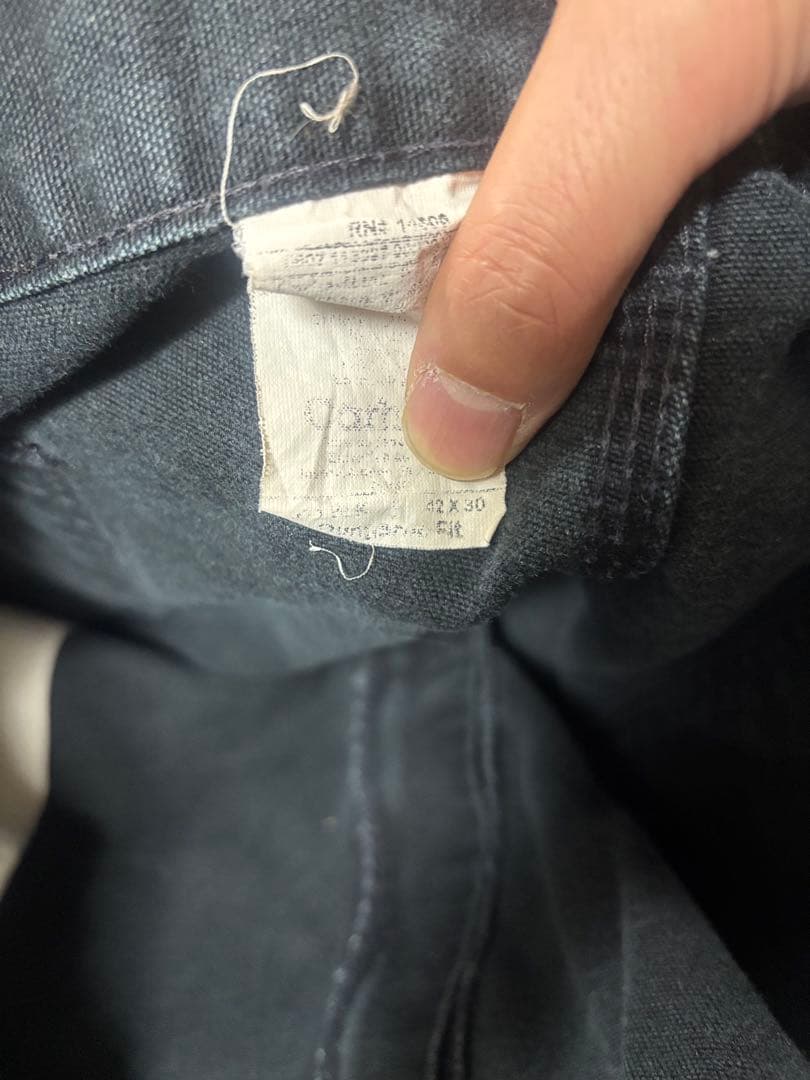 Carhartt カーハート ブラック ダック ペインターパンツ　ビッグサイズ
