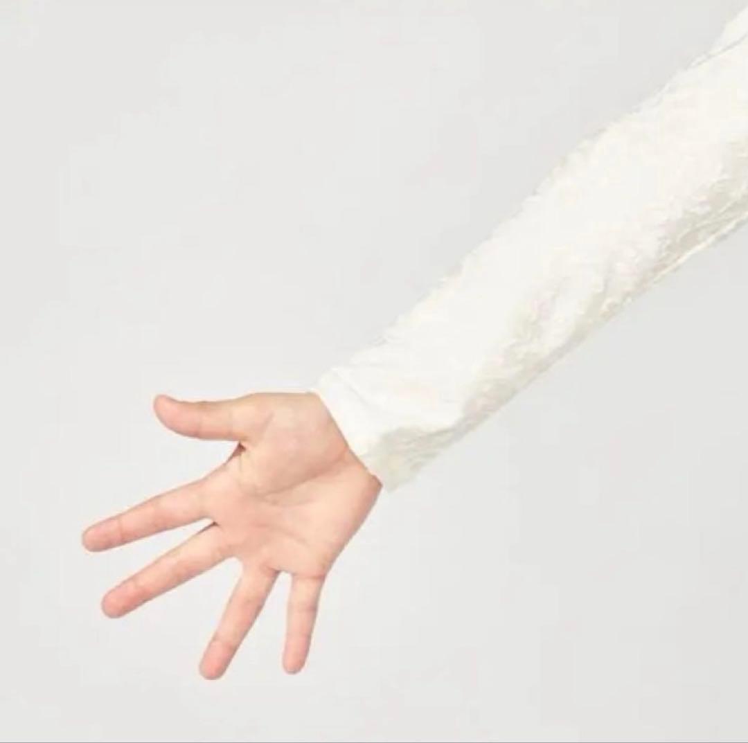 美品　chacott カシュクール　110cm 白　アイボリー　ホワイト　ボレロ