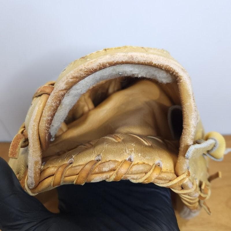 マルーチ marucci ビンテージ 布ラベル バスケットウェブ 軟式グローブ