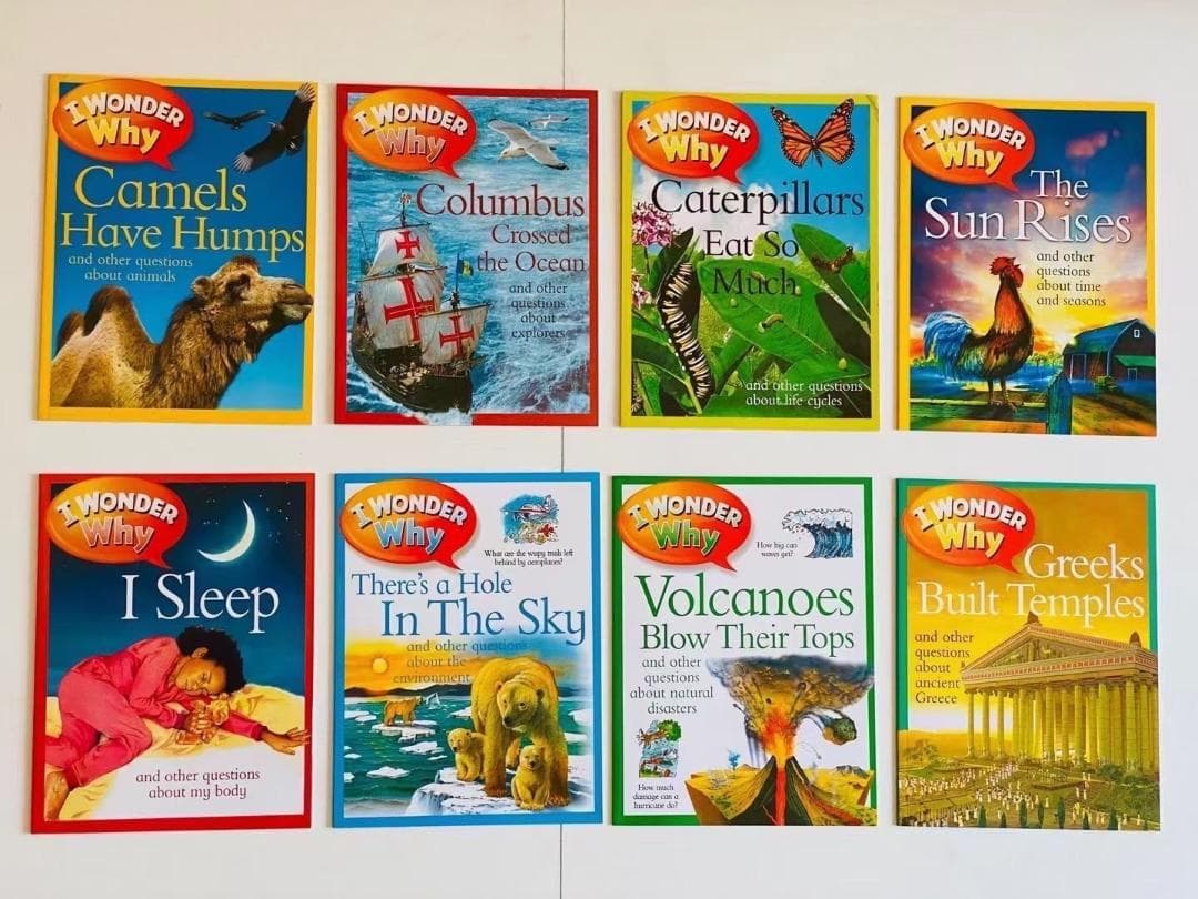 I wonder why 24冊 英語絵本 音源付 科学探求シリーズ