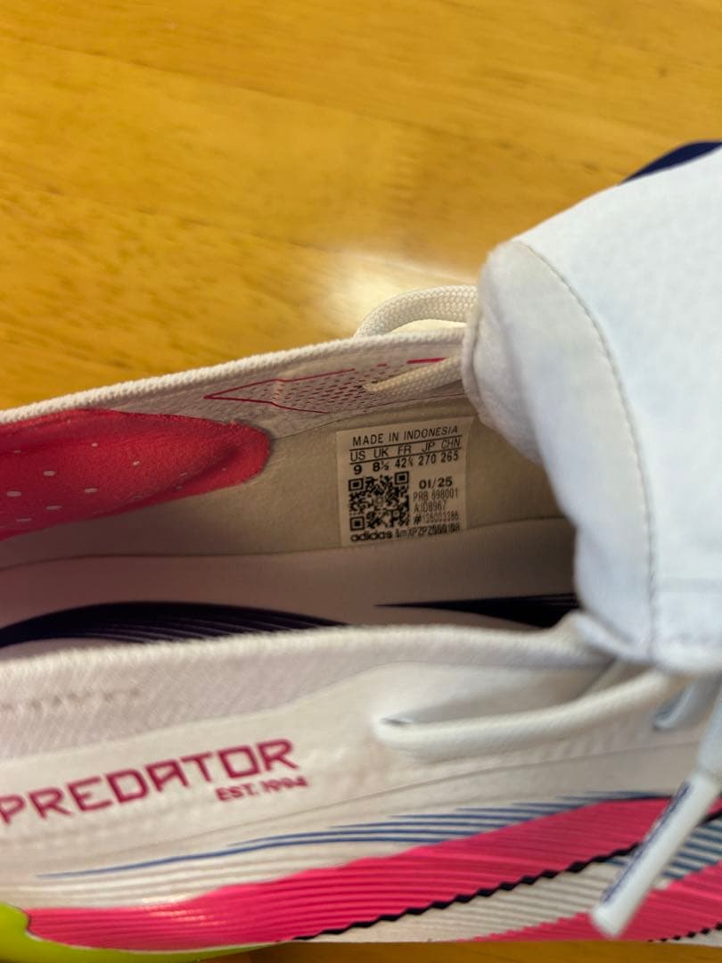 adidas Predator プレデター　FT FG 27cm