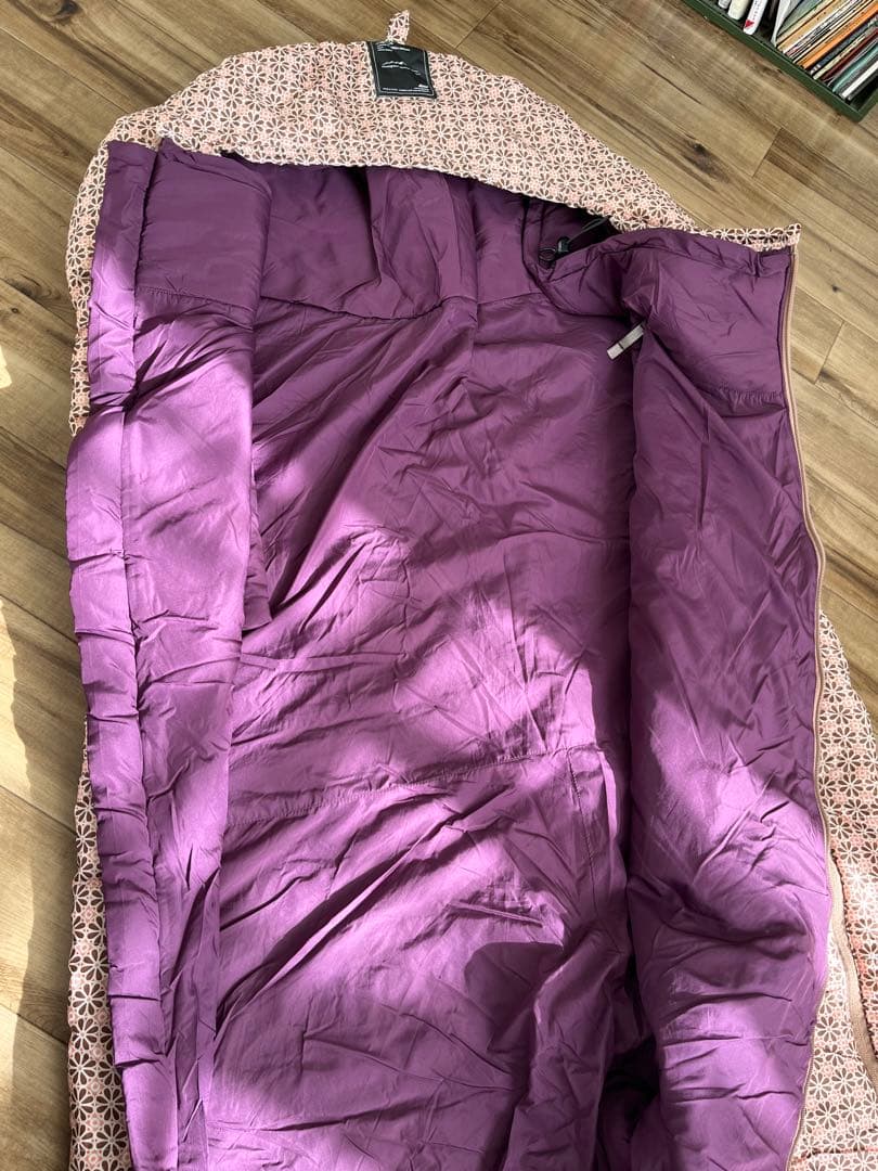 ★おしゃれな寝袋★希少アイテム かわいい花柄 レディース movsleepin