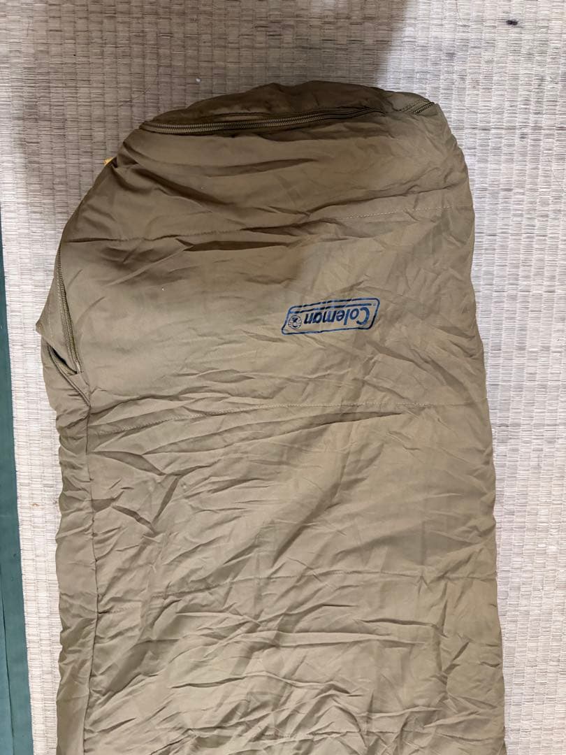 Coleman アウトドア用寝袋 カーキ