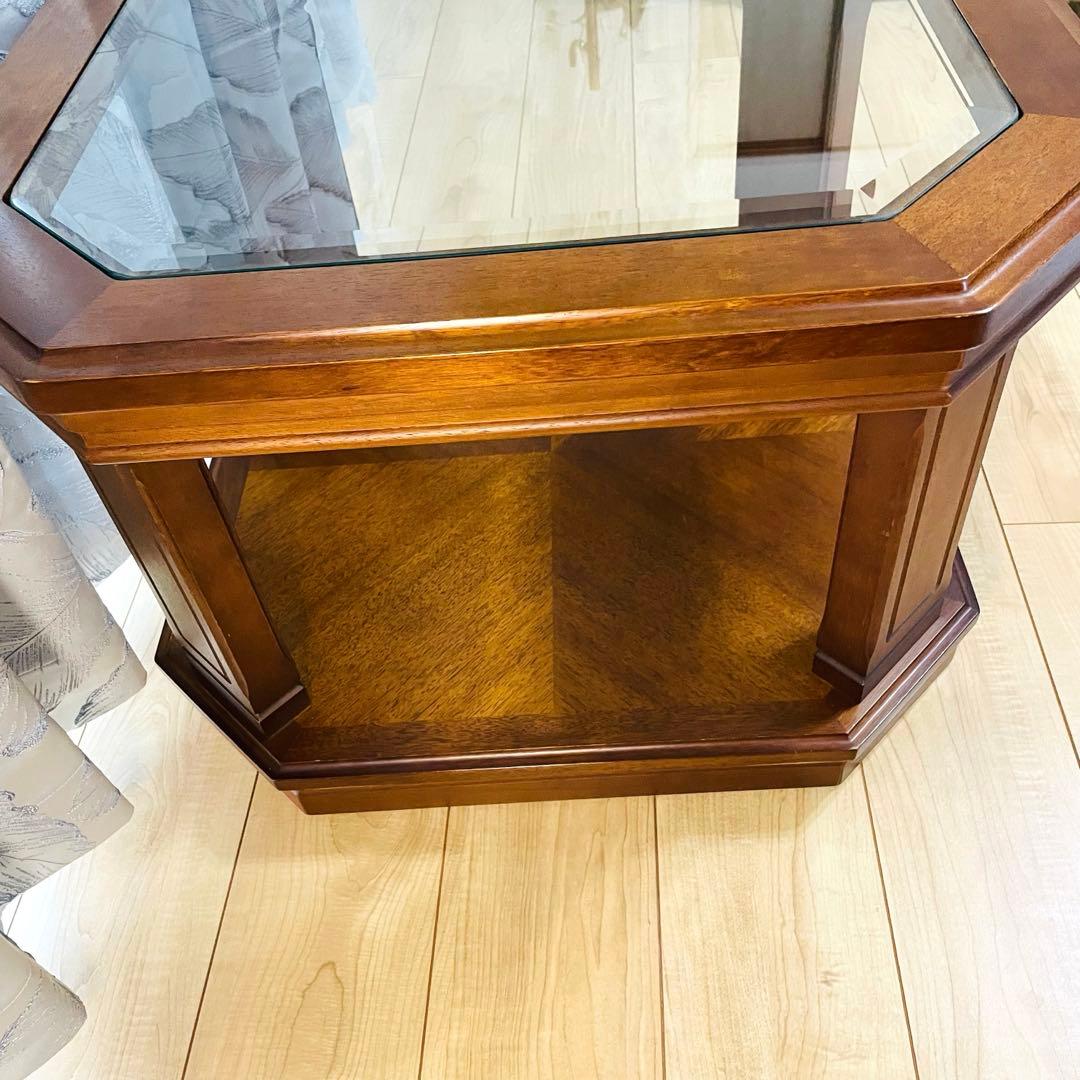 maruni マルニ木工 センターテーブル 地中海シリーズ ガラステーブル