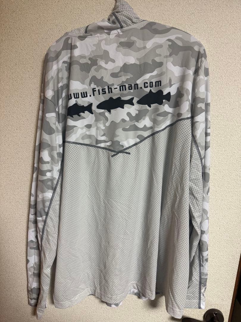 ドライフーディー　XL ホワイト　フィッシュマン