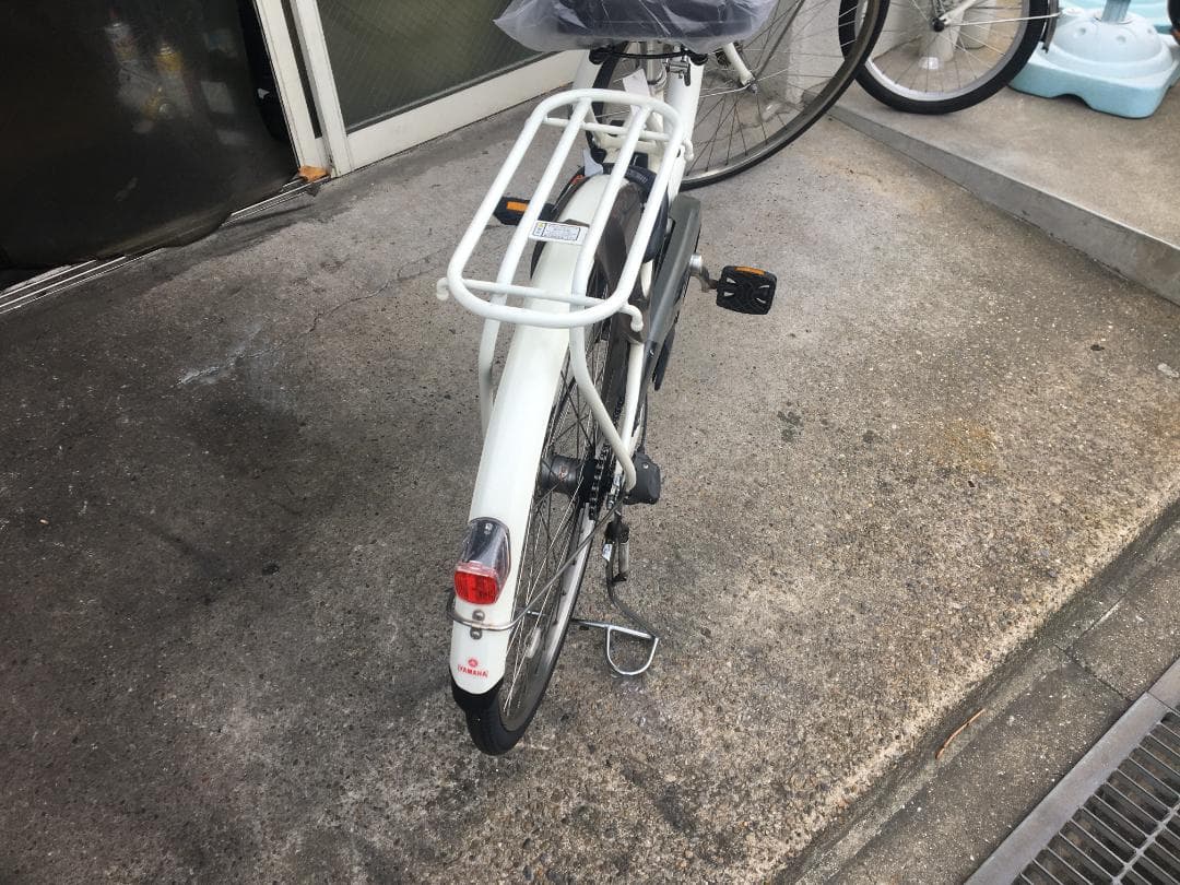 地域限定送料無料　パス　ナチュラ　12,3AH　子供乗せ　白　神戸　電動自転車