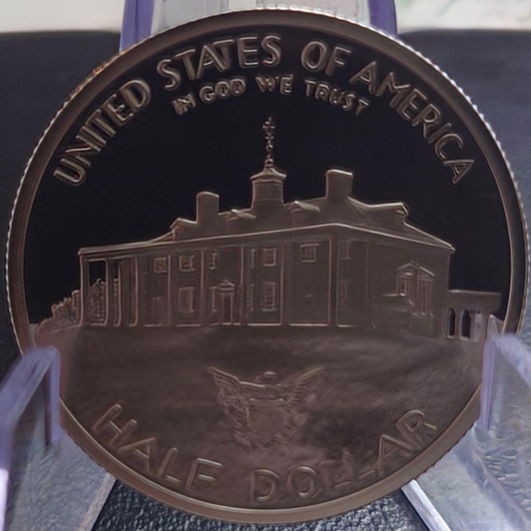 1982年 アメリカ銀貨 ハーフダラー ワシントン生誕記念銀貨 SV900